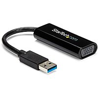 StarTech.com USB 3.0 to VGA Adapter, USB to VGA Monitor Converter for Windows, Slim, TAA (no support for macOS/ChromeOS/Linux)