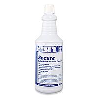 Misty R93012CT Secure Hydrochloric Acid Bowl Cleaner Mint Scent 32oz Bottle 12/Carton