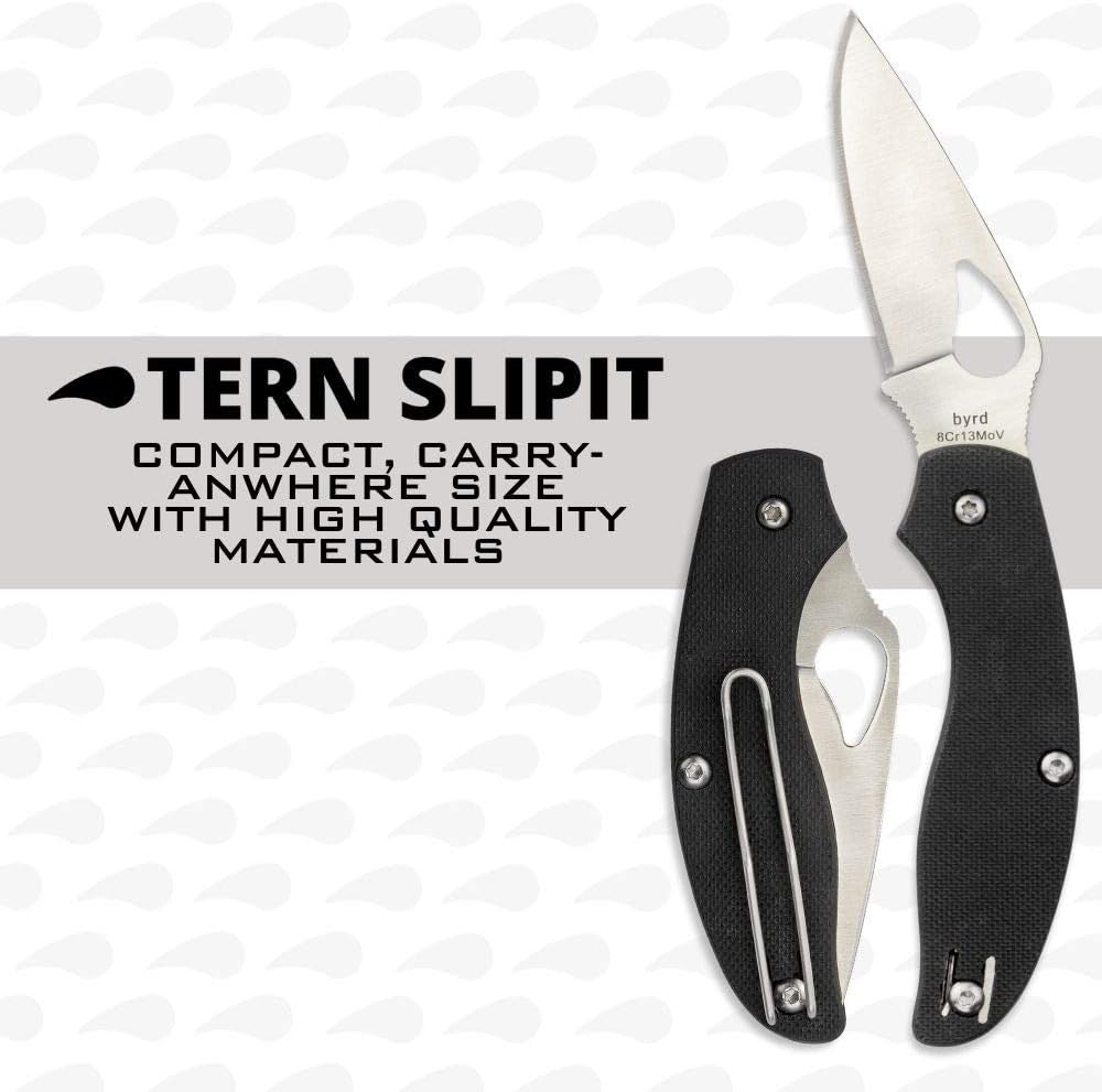 SPYDERCO Byrd Folding Knife - G-10 Handle, 8Cr13MoV