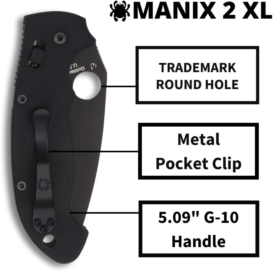 Spyderco Manix 2 XL Folding Knife
