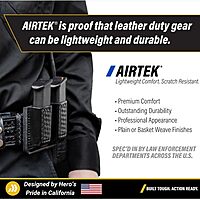 HERO'S PRIDE AirTek Single Handcuff Case - On-Duty Belt Carry