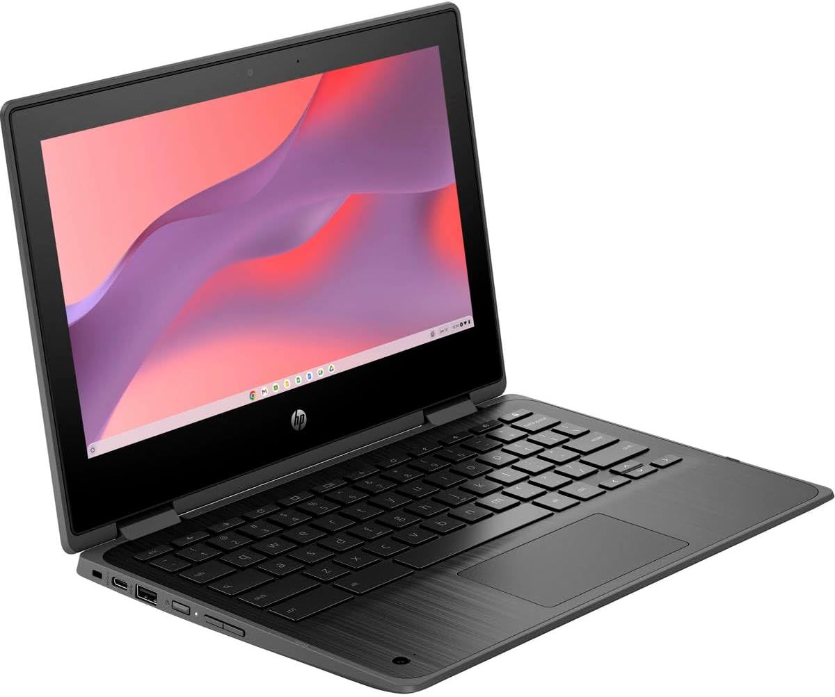 HP Fortis x360 G3 J 11.6" Touchscreen Rugged Convertible 2 in 1 Chromebook - HD - Intel Celeron N5100-8 GB
