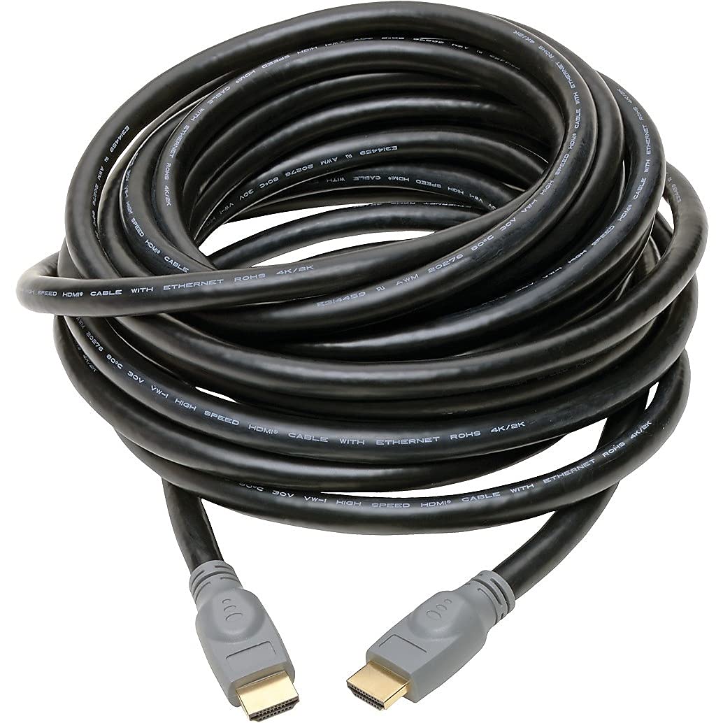 Tripp Lite High Speed 4K HDMI 2.0a Cable with Gripping Connectors (M/M)