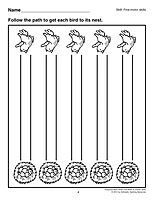 Preschool Basic Skills: Fine-Motor & Scissor Skills