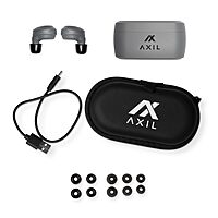 Axil XCOR Wireless Tactical Earbuds w/Touch Controls Black