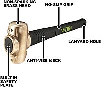 Wilton B.A.S.H Brass Sledge Hammer