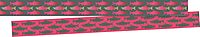 Barker Creek Double-Sided Border, Sea & Sky Salmon, Trim Out Bulletin Boards and Create Colorful Displays with 70' of Designer Double-Sided Border, 3" x 70', Pack of 2 (4016)