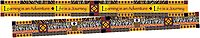 Barker Creek Double-Sided Border, Africa, for Bulletin Boards, Reception Areas, Halls, Break Rooms, Office, School, Home Learning Decor, 3” x 35’ (943)