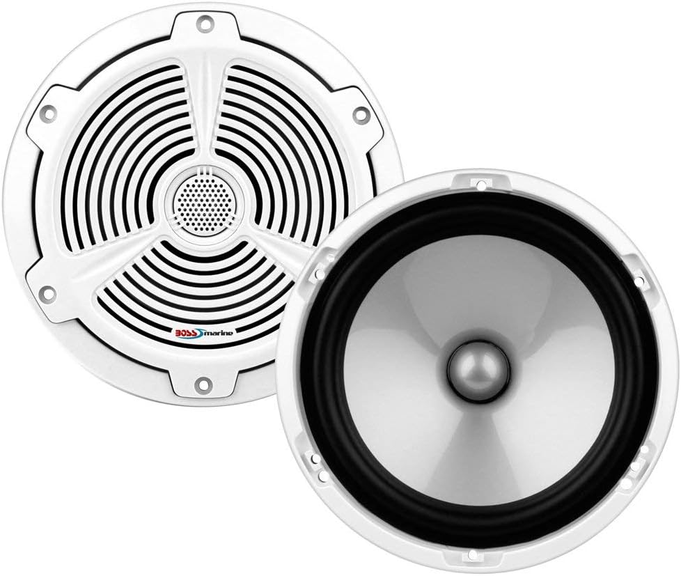 BOSS Audio Systems MR652C - 350 Watt Per Pair, 6.5 Inch , Full Range, 2 Way Marine Component Speaker System Sold in Pairs