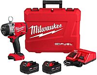 Milwaukee M18 FUEL 1/2\" High Torque Impact Wrench Kit - 2966-22