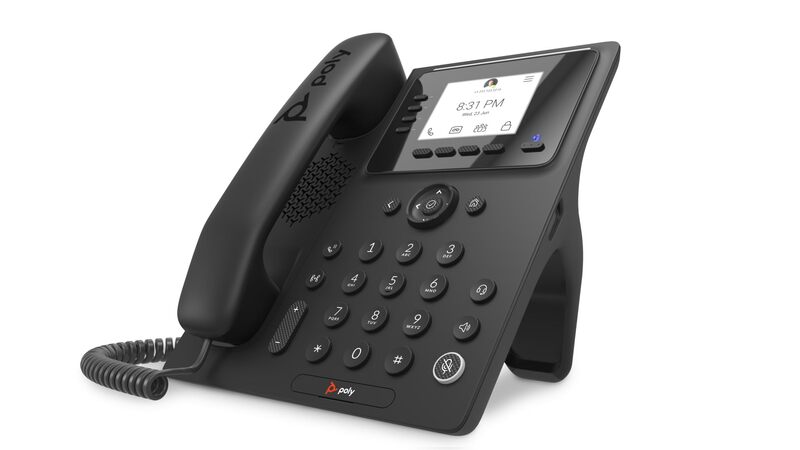 Poly CCX 350 Phone in The Microsoft Teams Version (PoE, Without Power Supply)