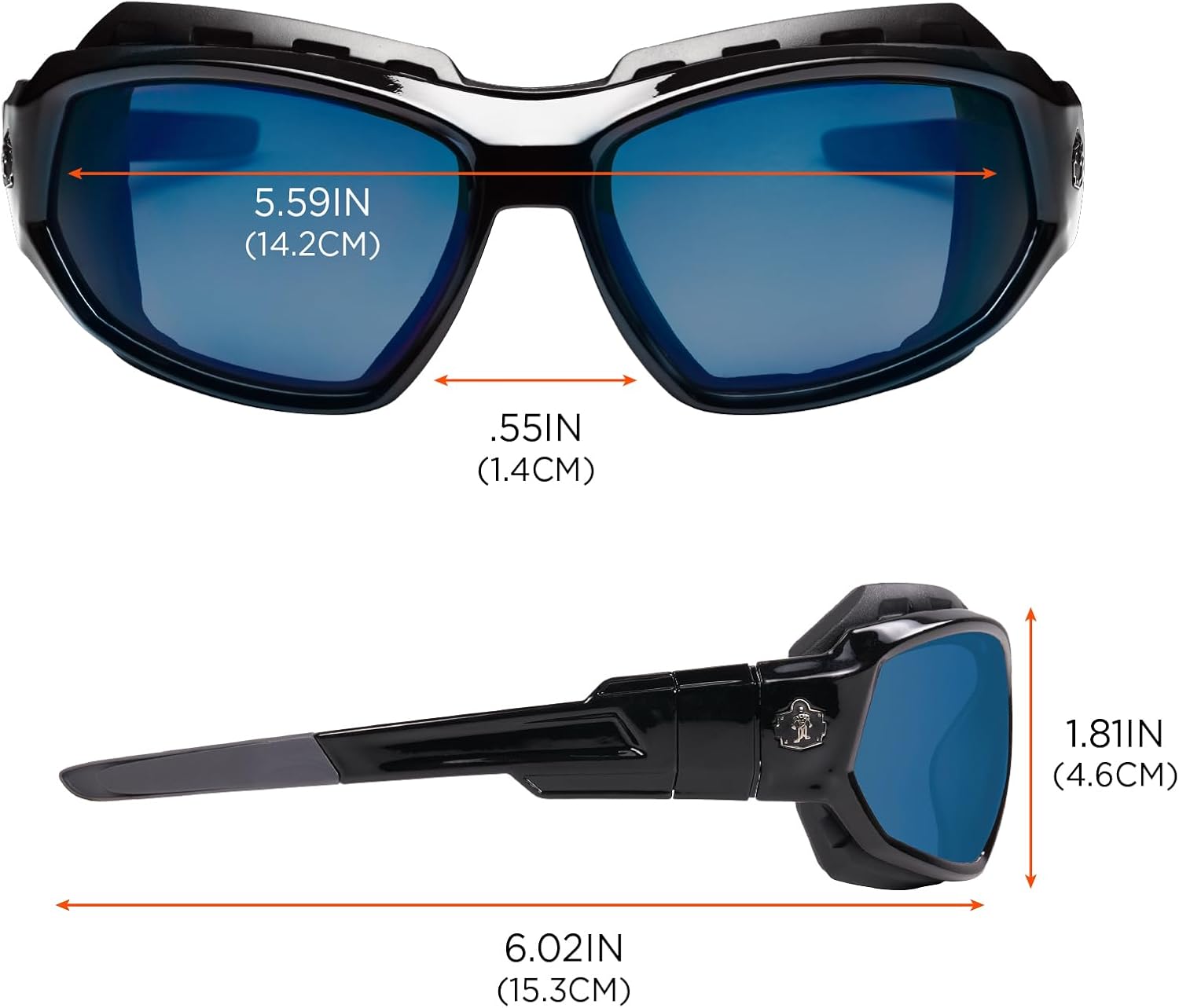 Ergodyne Skullerz LOKI Convertible Safety Glasses/Goggles