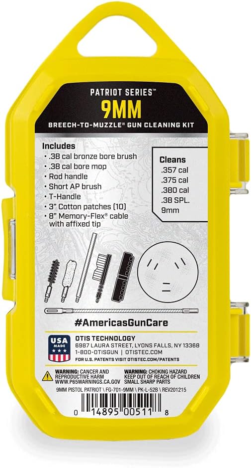 Otis Technology Patriot Series Breech-to-Muzzle Cleaning Kits