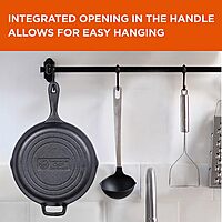 COMMERCIAL CHEF Pre-Seasoned Cast Iron Skillets