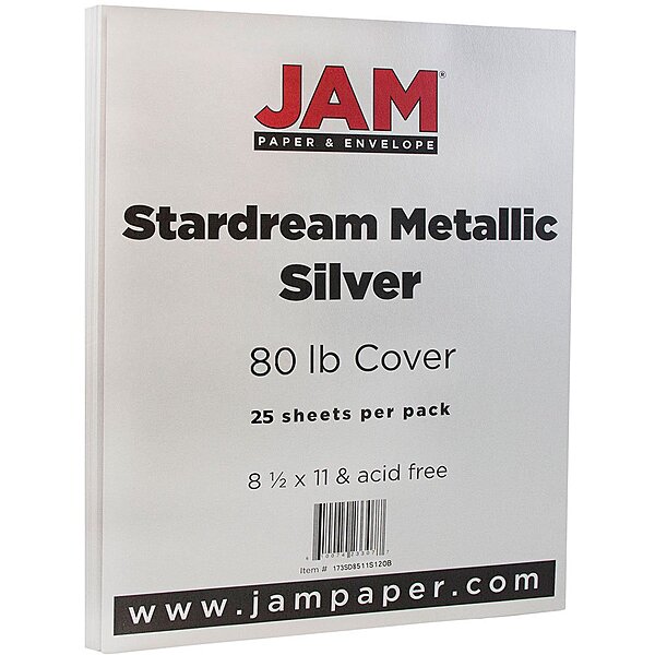 JAM PAPER Stardream Metallic Cardstock