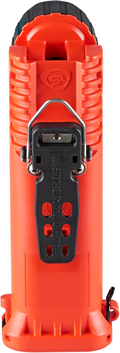 Streamlight 91800 Survivor Pivot 325-Lumen Right Angle Articulating Dual Beam Flashlight with Alkaline Batteries and Clip