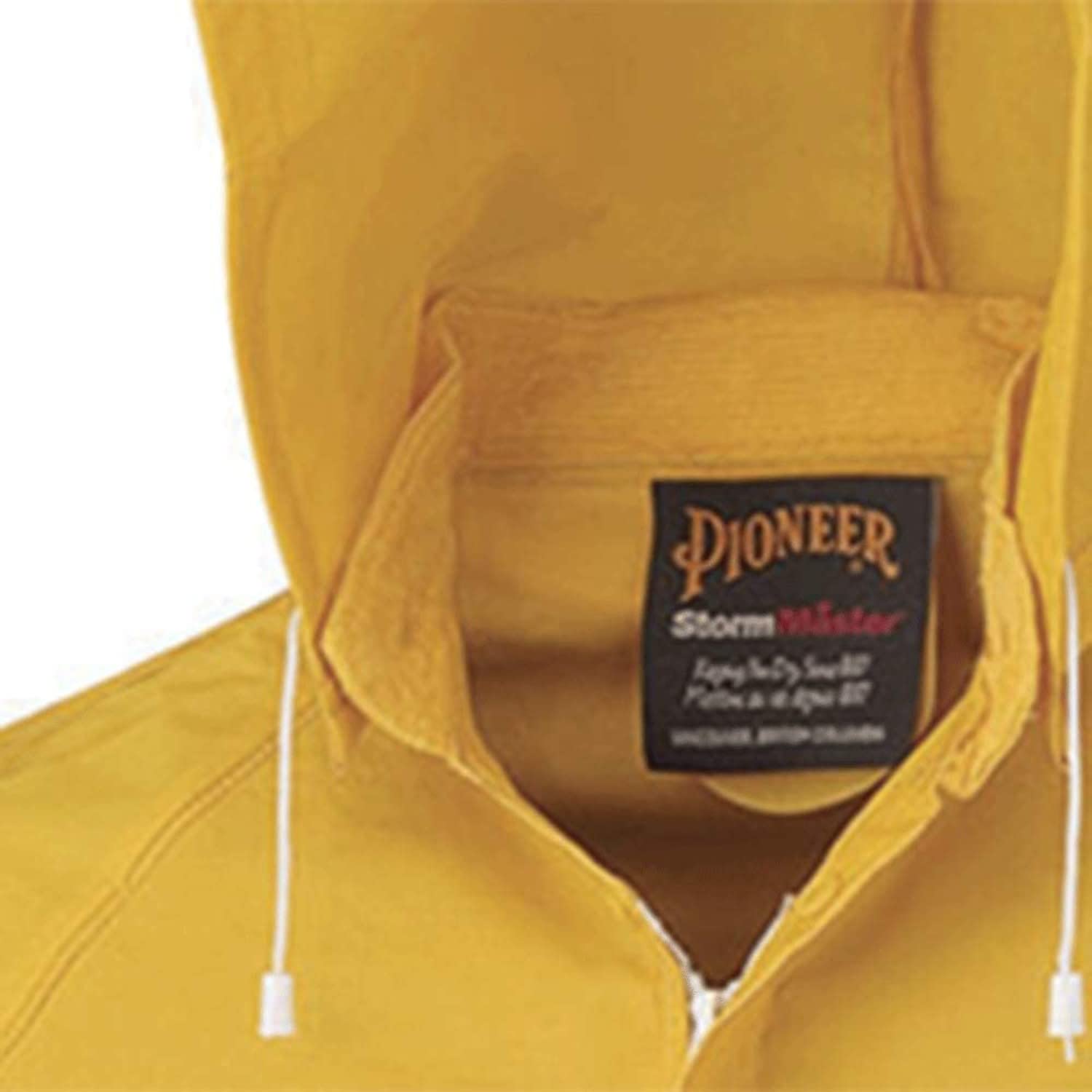 PIONEER Waterproof PVC Work Suit for Men – 3-Piece Rain Suit with Detachable Hood and Bib Pants