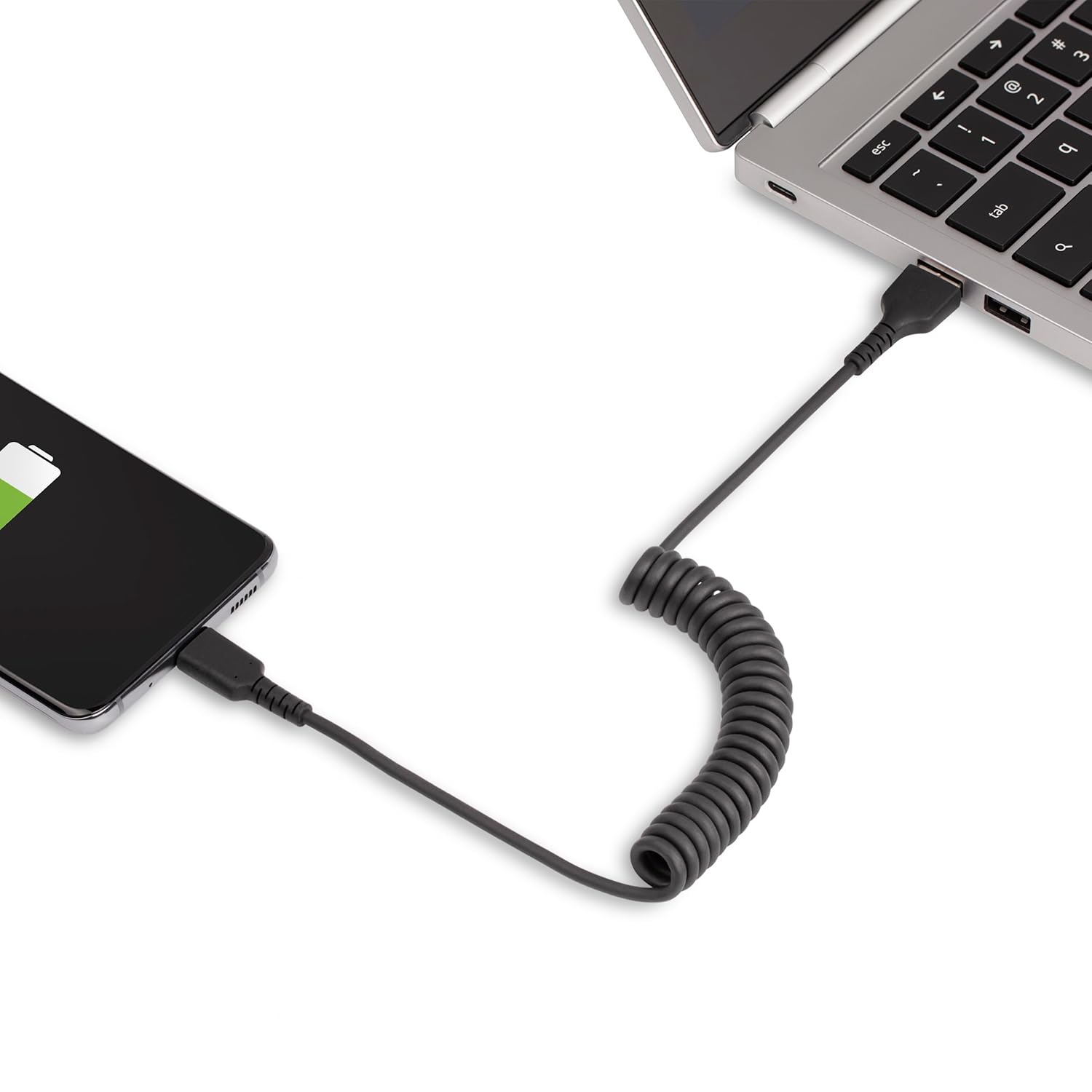 StarTech.com USB A to USB C Charging Cable - USB 2.0, Aramid Fiber