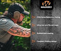 WALKER'S Razor Passive Earmuffs