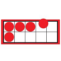 Carson Dellosa 484-Piece Ten Frames and Counters Math Manipulatives, Math Classroom Cutouts, Math Classroom Decorations