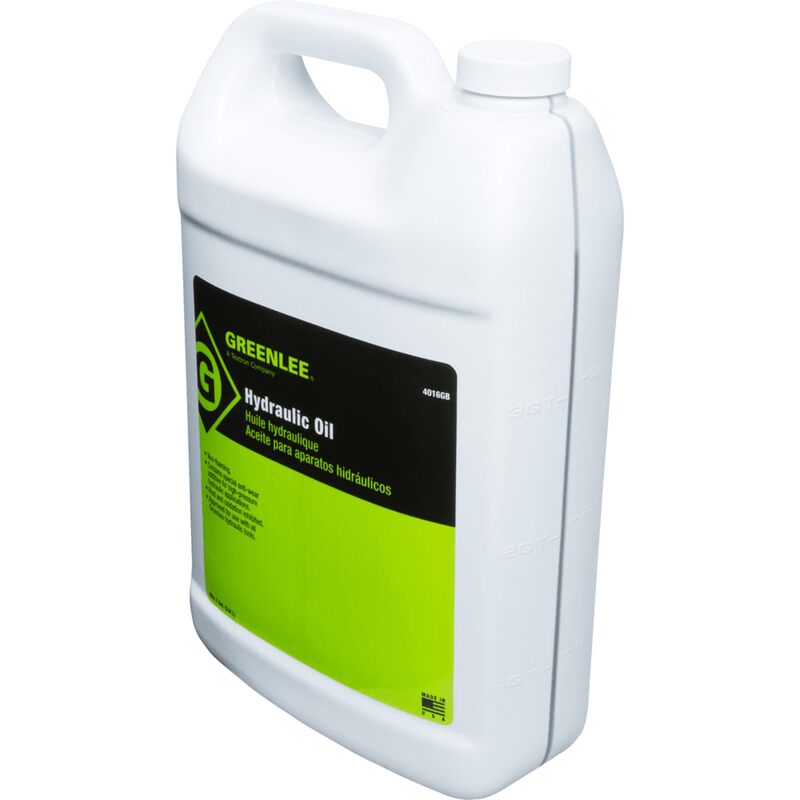 Greenlee 4016GB 1 gal Refinery-Filtered Hydraulic Oil for Hydraulic Equipment