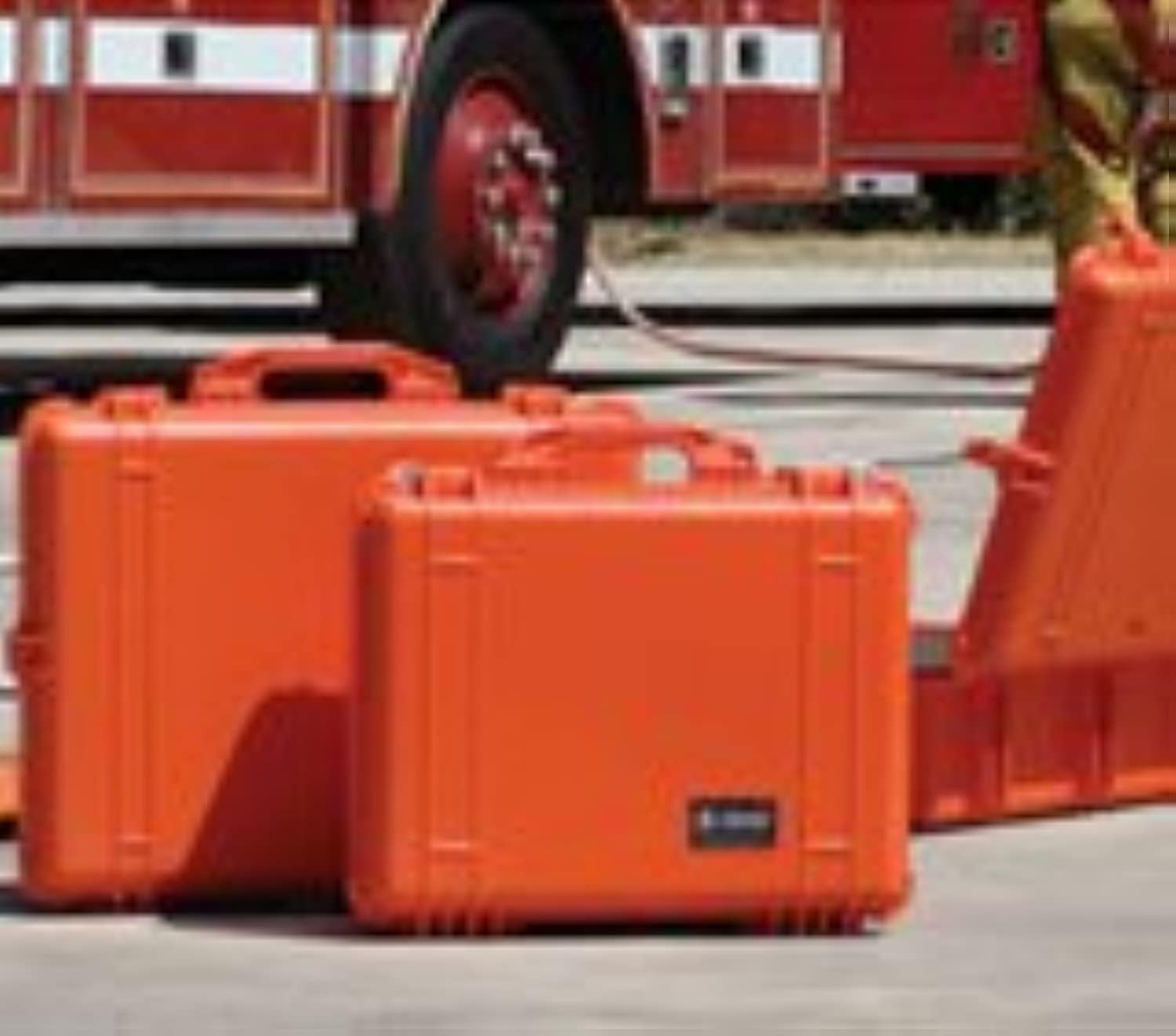 Pelican 1550EMS Case with Lid Organizer and Dividers