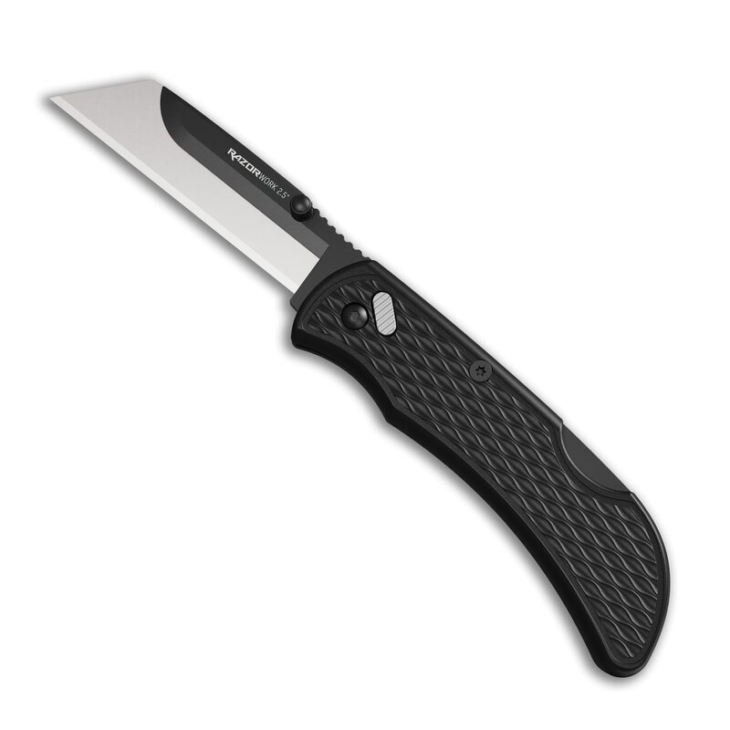 OUTDOOR EDGE Razor-Work RazorSafe Replaceable Blade Folding Utility Knife