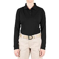 First Tactical Women's Performance Long Sleeve Polo