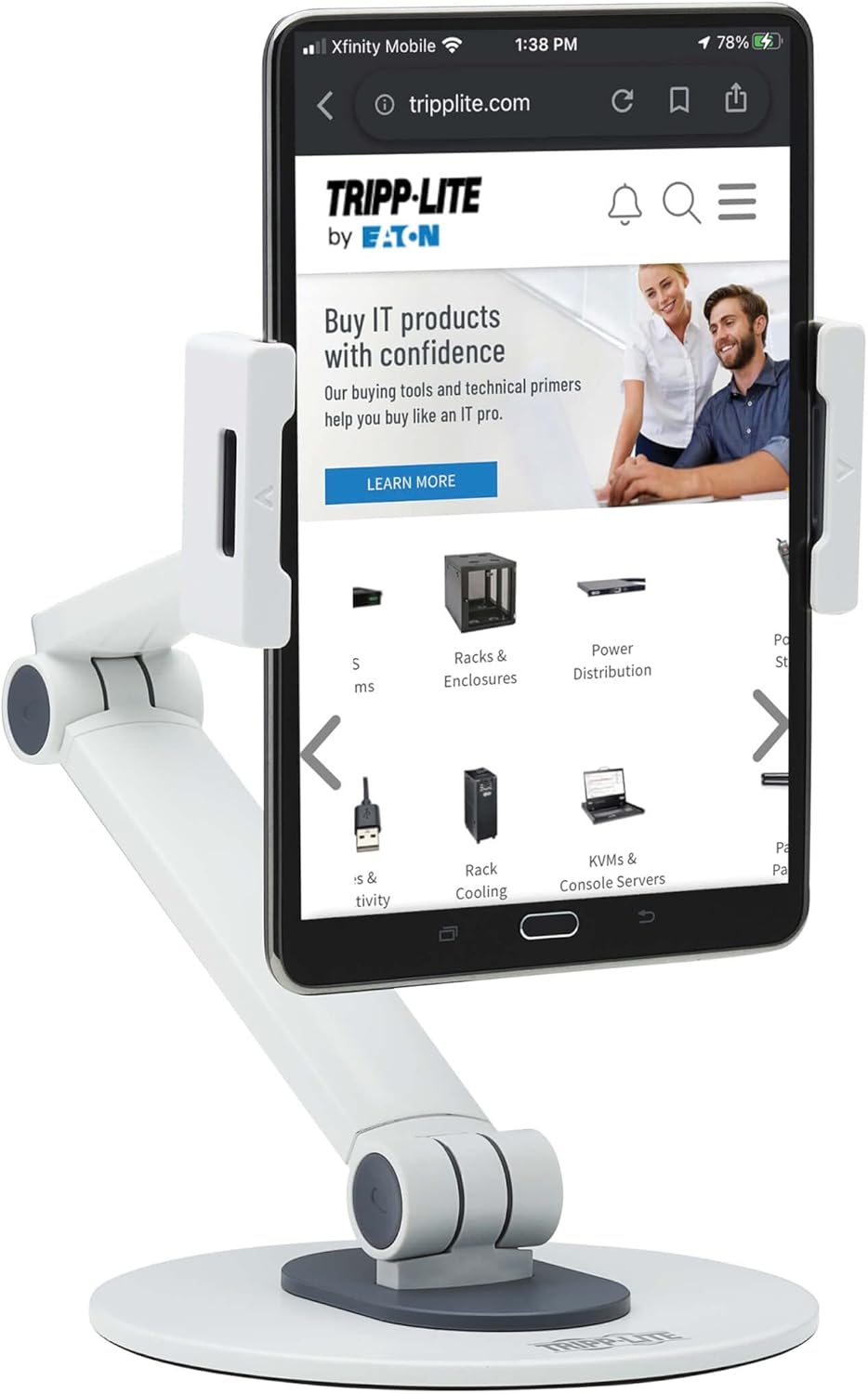 TRIPP LITE Tablet and Smartphone Mounts and Secure Kiosks