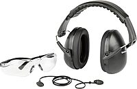 Safariland Impluse Range Kit - Includes Foam Impulse Hearing Protection, Ultra Compact Earmuffs, and HD Flex Protective Eyewear