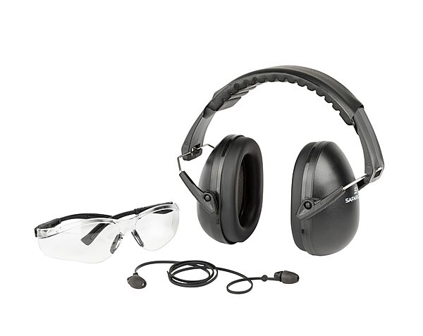 Safariland Impluse Range Kit - Includes Foam Impulse Hearing Protection, Ultra Compact Earmuffs, and HD Flex Protective Eyewear