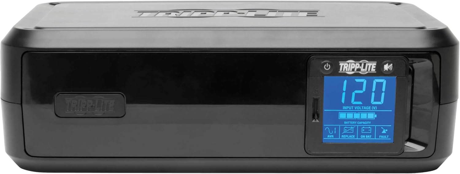 TRIPP LITE SMART Line-Interactive UPS with LCD, AVR & Battery Backup