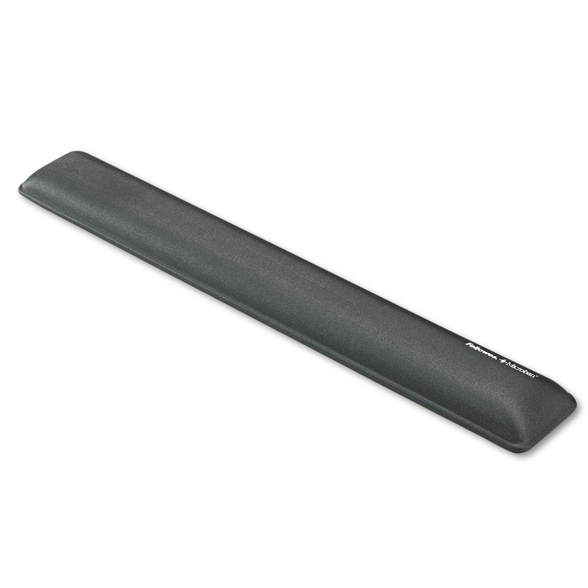 Fellowes Gel Wrist Rest with Microban Product Protection, Graphite (9175301)