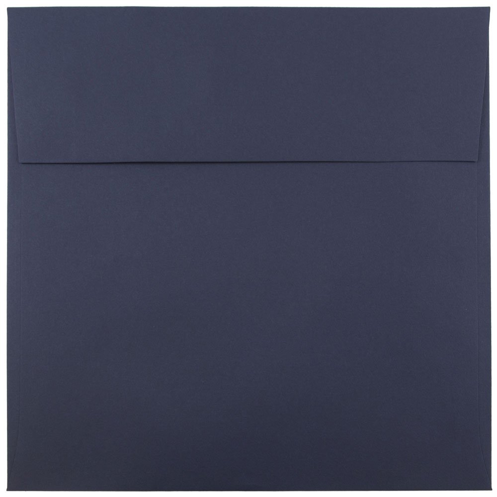 JAM PAPER Navy Blue Premium Invitation Envelopes - 25/Pack