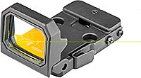NcSTAR VDFLIPGLOM2 Vism Flip Dot for Glock MOS & RMR Mounts/Red Illumination