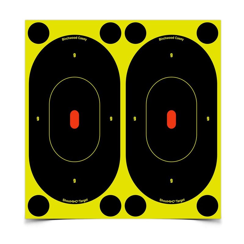 BIRCHWOOD CASEY Shoot-N-C Silhouette Reactive Targets
