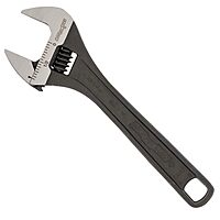 CHANNELLOCK Adjustable Wrench Black Phosphate Coated