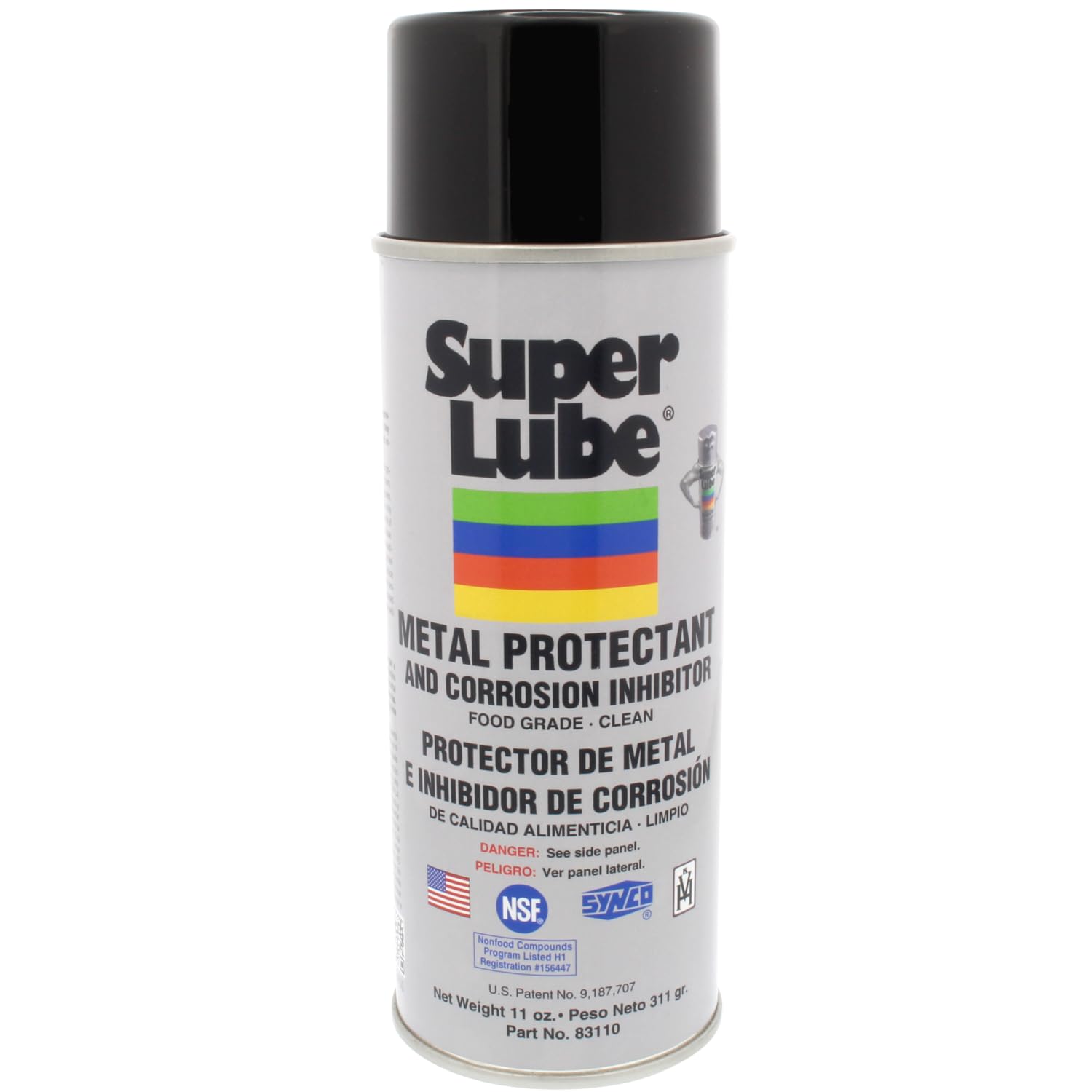 Super Lube Metal Protectant & Corrosion Inhibiter (Translucent Clear, 11oz Aerosol) | High Dielectric Constant | Loosens