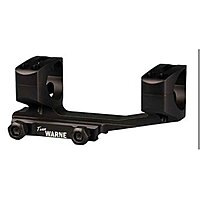 Warne XSKEL1TW 1-Piece Gen 2 Extended SKEL MSR Scope Mount Pica tinny-Style with Rings, 1 Inch, MSR Mount, Black