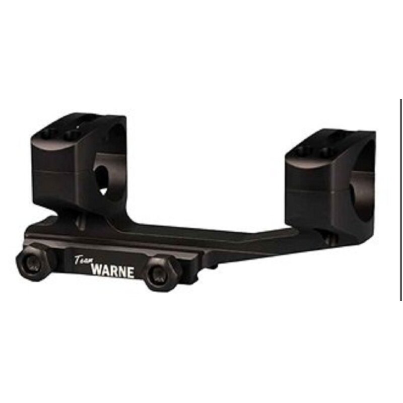 Warne XSKEL1TW 1-Piece Gen 2 Extended SKEL MSR Scope Mount Pica tinny-Style with Rings, 1 Inch, MSR Mount, Black