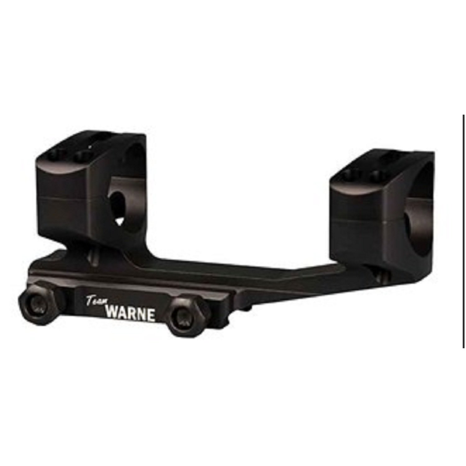 Warne XSKEL1TW 1-Piece Gen 2 Extended SKEL MSR Scope Mount Pica tinny-Style with Rings, 1 Inch, MSR Mount, Black