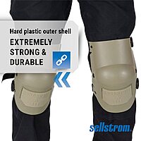 Sellstrom KneePro Ultra Flex III Professional Knee Pads with Triple-Layer Foam, Hinged Design & Speed Clips