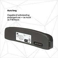 3M PAPR, Versaflo Standard Battery TR-630, For TR-600 Powered Air Purifying Respirator, 4 Hour Charge Time or Less, 1/Case