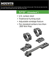 Leupold Standard Two-Piece Scope Base