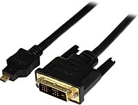 StarTech.com Mini/Micro HDMI to DVI-D Cable