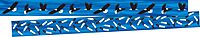 Barker Creek Double-Sided Border, Sea & Sky Eagles, Trim Out Bulletin Boards and Create Colorful Displays with 70' of Designer Double-Sided Border, 3" x 70', Pack of 2 (4015)