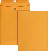 Office Depot® Brand Clasp Envelopes, 9" x 12", Brown, Box Of 100