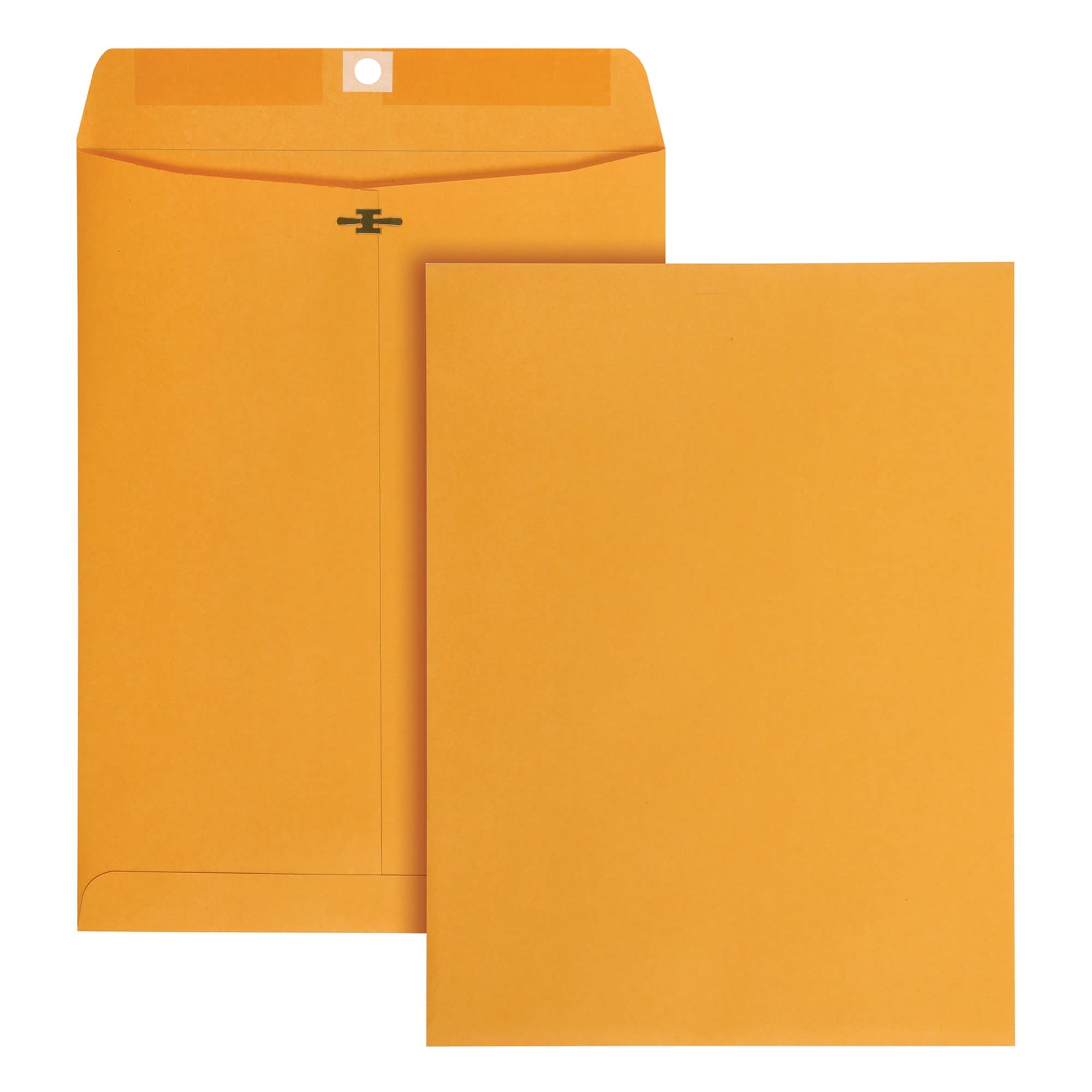 Office Depot® Brand Clasp Envelopes, 9" x 12", Brown, Box Of 100