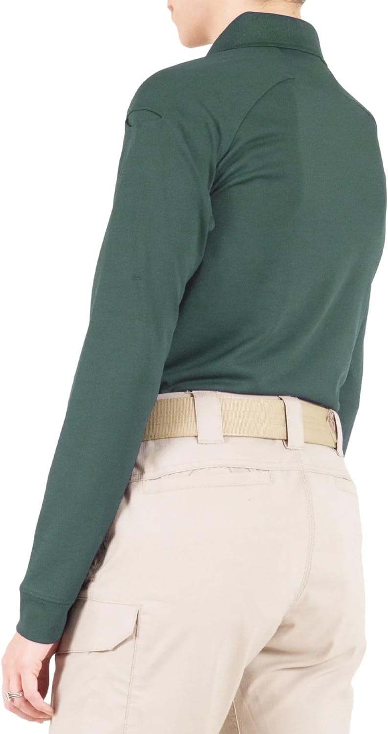 First Tactical Women's Performance Long Sleeve Polo