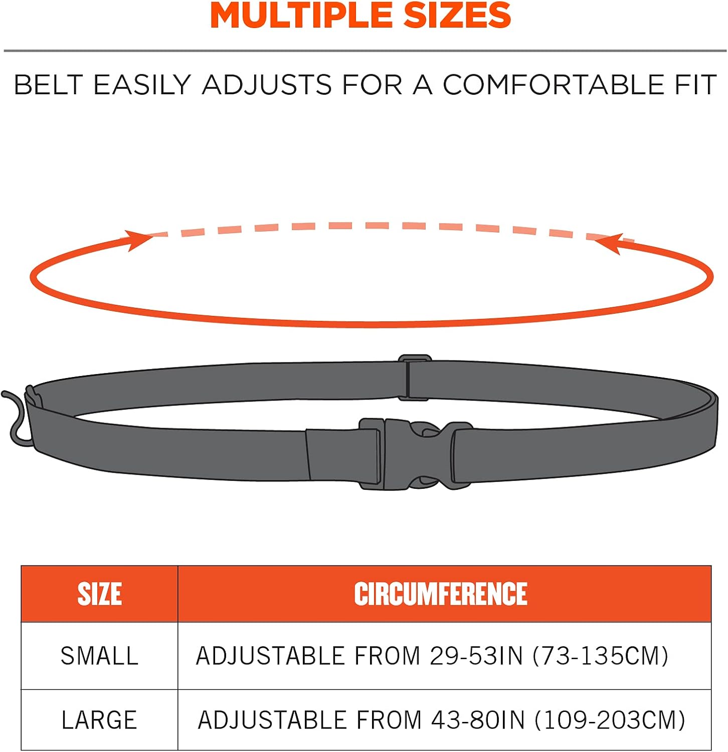 ERGODYNE Squids 3135 Barcode Scanner Belt with Hook